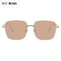 OQ BOGA 20 Styles Anti UV Photochromic Sunglasses Anti Blue Light Radiation Metal Square Frame Computer Glasses. 