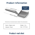 Barber Fade Combs Hair Cutting Resistant Positioning Comb Clipper Blending Flat Top Hair Comb Men's Hair Comb Salon Styling Tool. 