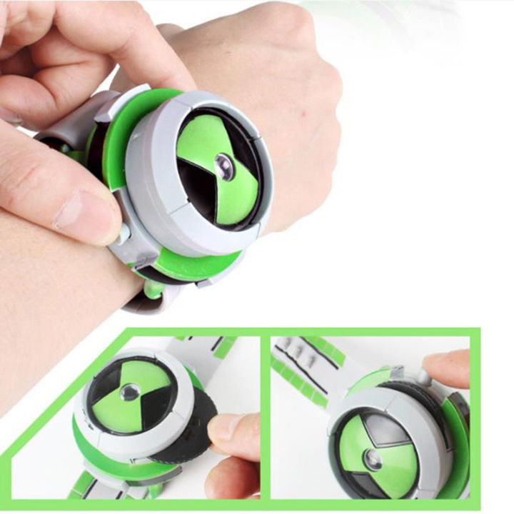 Cartoon Kids Projector Watch Ben10 Watch Toy Action Figures Projector Images Toy