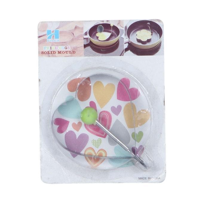 Love Shaped Frying Egg Mold - Silver