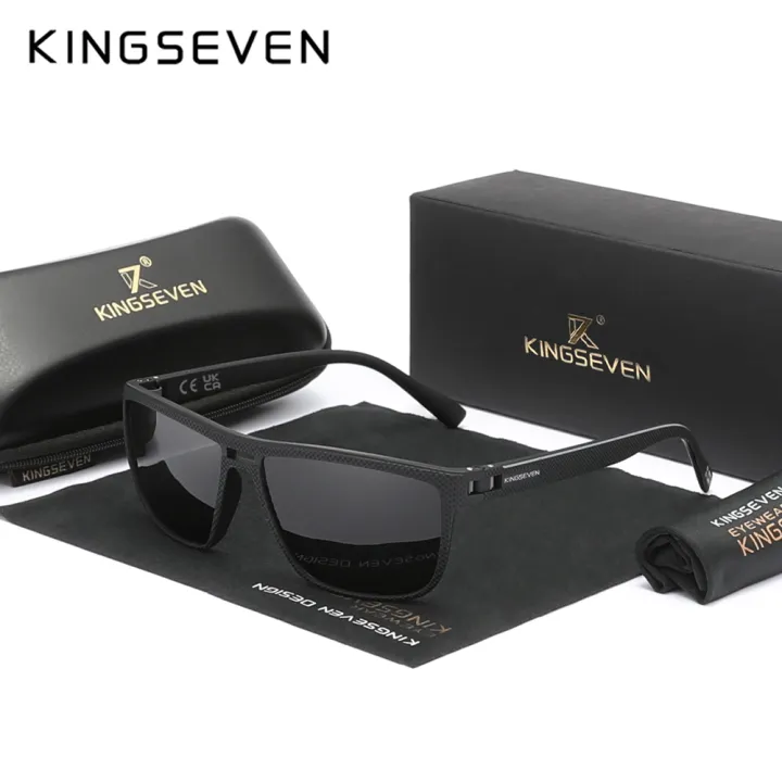 Sunglasses%20Men's%20Driving%20KINGSEVEN%20New%20Design%20Driving%20Eye%20Protection%20UV400%20Polarized%20Glasses%20Anti-slip%20High%20Quality%20TR90%20Glasses%20-%20Image%207