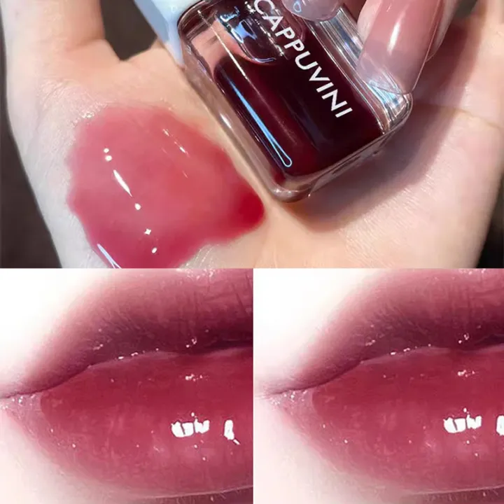 Mirror%20Water%20Lip%20Gloss%20Tubes%20Transparent%20Glass%20Plump%20Lip%20Oil%20Waterproof%20Nude%20Brown%20Liquid%20Lipstick%20Tint%20Makeup%20Korean%20Cosmetics%20-%20Image%202