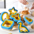 Sandwich Cutter and Sealer Set Cookie Cutters Vegetable Fruit Sandwich Cutter. 