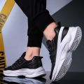 SMS Men Shoes Light Height Increasing Men Running Shoes Breathable Shoes Comfortable Sneakers Shoes Zapatillas Hombre Dad Shoes.