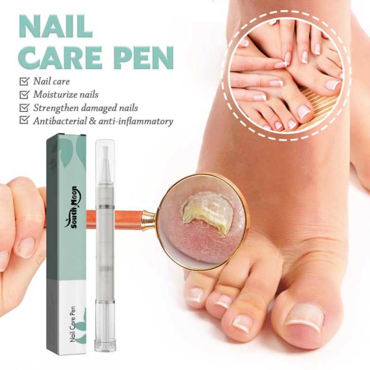 YUOLITA Nail Care Pen, Toenail and Nail Repair Pen, Nail Care Pen for Repairing Broken Nails Leaves Foot and Hand Healthy Nail Care Nourishing Toenail
