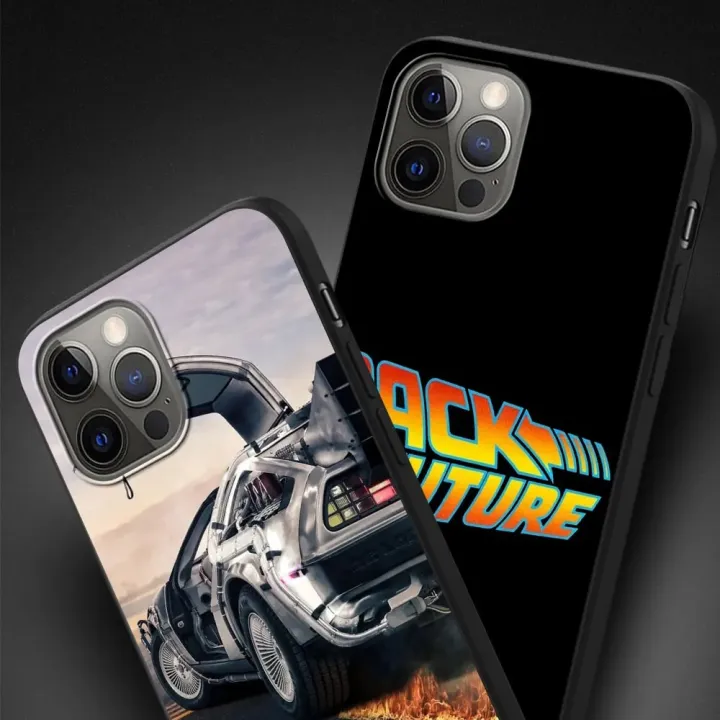 Back%20To%20The%20Future%20Black%20Soft%20Case%20For%20iPhone%2015%2011%2012%2013%20Pro%20max%20XS%20Max%2012%20Mini%206S%207%208%20Plus%20X%20XR%20Phone%20Cover%20-%20Image%203