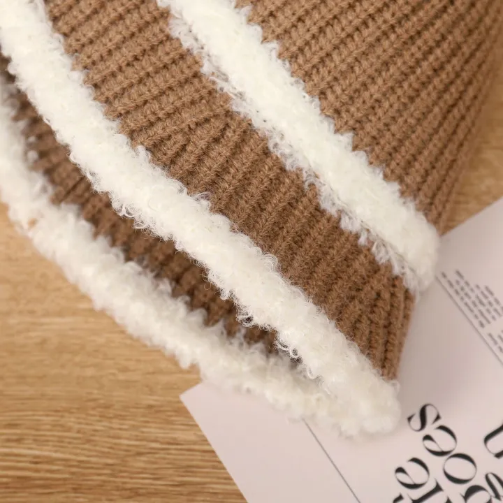 New%20Spliced%20Plush%20Fisherman%20Hat%20for%20Women%20Warmth%20Knitted%20Bucket%20Hat%20for%20Face%20Showing%20Small%20Wool%20Hat%20-%20Image%208