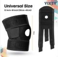 Knee Adjustable Sports Training Elastic Patella Sports Leg Support Brace Knee-Pad Hole Breathable Safety Guard Strap.