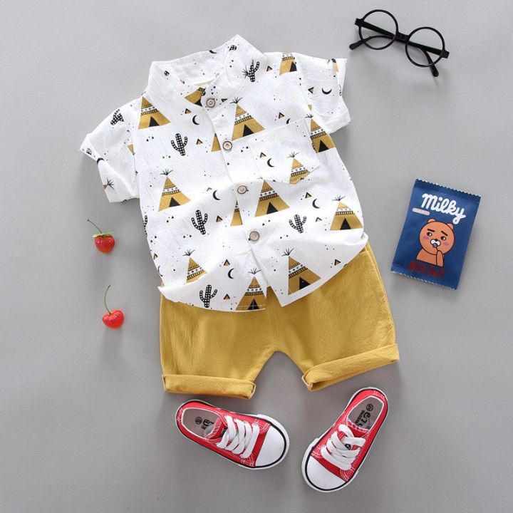 Fashion%20Baby%20Boy's%20Suit%20Summer%20Casual%20Clothes%20Set%20Top%20Shorts%202PCS%20Baby%20Clothing%20Set%20for%20Boys%20Infant%20Suits%20Kids%20Clothes%20-%20Image%203