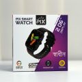 Pix Shadhin AMOLED Screen Smart Watch- Pix Shadhin IP68 Waterproof 2.06" AMOLED HD Screen Bluetooth Call Sleep Tracking Smartwatch- Premium Quality AMOLED Screen Smart Watch with free Screen Protector, Charging Cable ( Black Color).