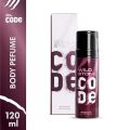 Wild Stone - Code Iridium No Gas Body Perfume For Men, Long Lasting Intense Fragrance - 120ml. 