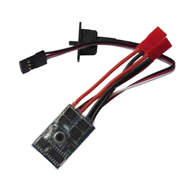 Pwshymi RC Brush Motor, Bidirectional Brushed ESC 2S-3S Lipo 5A RC Two