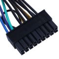 2X PSU ATX 24Pin to 18Pin Adapter Converter Power Cable Cord for Z420 Z620 Desktop Workstation Motherboard 18AWG 30CM.