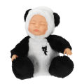 25CM Reborn Baby Doll Toy Bear Stuffed Fluffy Cuddly Plush Sloth Toys Kids Gift. 