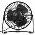 LED USB Fan Clock Ventilador usb led mini Fan Desk Fan with Clock and Temperature Display 6 inch Gadget Cooling Fan. 