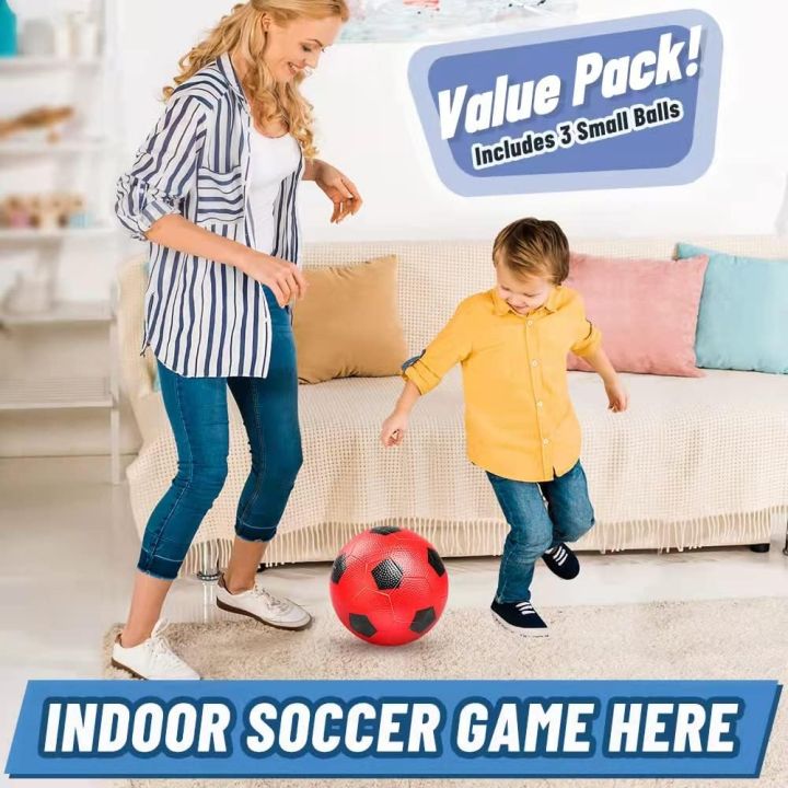 6" Small Kids Soccer Rubber Balls Sports Toys, Indoor Mini PVC Soccer for Beach Pool, Beach Soccer Balls for Mini Soccer Goal, Toddlers Balls for Inflatables Pool Hoops, Soft Balls