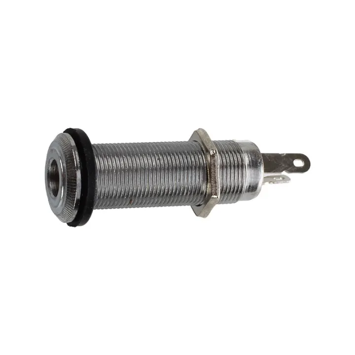 1x%201/4%20Inch%20Chrome%20Cylinder%20Flush%20Mount%20Jack%20&%20A1347%201%20Piece%20Guitar%20Bass%20End%20Pin%20Output%20Jack%201/4%20Inch%20Mono%20or%20Stereo%20-%20Image%207