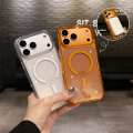 HOCE Clear Acrylic Magnetic Case for iPhone 17 Air 16 15 14 13 12 Pro Max Original Magnetic Wireless Charging Cover.