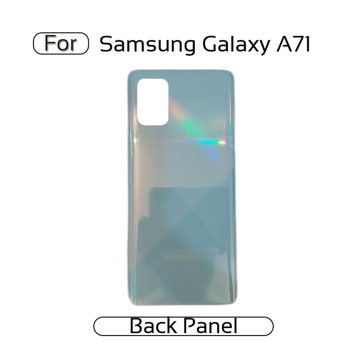 Samsung%20Galaxy%20A71%20Back%20Housing%20Frame%20/%20Back%20Panel%20/%20Backshell%20/%20Without%20Camera%20Glass%20Replacement%20Spare%20Parts%20-%20Image%203