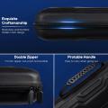 Qiunery Portable Storage Case EVA Hard Shell Shock-Proof Protective Case Storage Bag With Handle Travel Carrying Case Compatible For PS5 Portal Game Console Accessories. 
