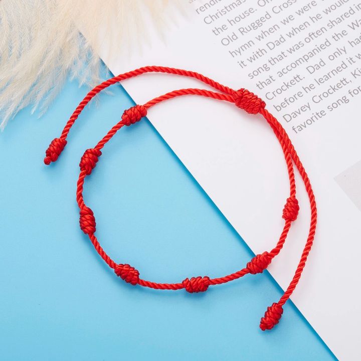 Handmade%207%20Knots%20Red%20String%20Bracelet%20Protection%20Good%20Luck%20Amulet%20for%20Success%20Prosperity%20Friendship%20Rope%20Wristband%20Jewelry%20Gift%20-%20Image%202