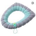 Winter Warm Toilet Seat Cover Mat Bathroom Toilet Pad Seat With Washable Closestool Soft Handle Thicker Warmer Cushion Toil E6C2. 