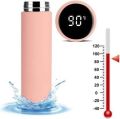 Smart Led Temperature Display Stainless Steel Water Bottle - Vacuum Insulated 500Ml - Stay Hydrated With This Smart Led Water Bottle.