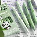 【Exclusive】 Creative Aesthetic Thermal Eraser Pen Cartoon Black Blue Ink Erasable Gel Pen Cute 0.5mm Neutral Pen Writing.