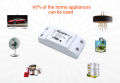 Sonoff RF Wifi Switch with 433 MHz Remote. 
