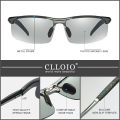 CLLOIO Aluminum Photochromic Sunglasses Men Polarized Day Night Driving Chameleon Glasses Anti-Glare Change Color Sun Glasses UV.