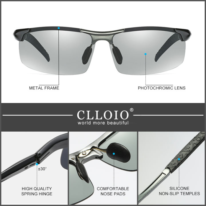CLLOIO%20Aluminum%20Photochromic%20Sunglasses%20Men%20Polarized%20Day%20Night%20Driving%20Chameleon%20Glasses%20Anti-Glare%20Change%20Color%20Sun%20Glasses%20UV%20-%20Image%204