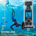 Handheld Action Camera, 270 Degree Rotating 4K HD WiFi Enabled Waterproof Pocket Camcorder for Travel Vlog for Filming Video. 