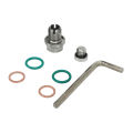Self Tapping Oil Pan Thread Repair Set, Oversize Piggyback Drain Plug Easy To Install for Car. 