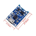 TP4056 2pcs micro USB Battery charger module circuit board best for 18650 Lithium ion battery.. 
