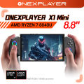 New OneXPlayer X1 mini 8.8 Inch AMD R7 8840u 2K 144hz Onexconsole Qculink Laptop Camera Gaming pc Laptop Wins Gaming Console.