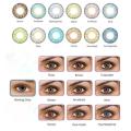 Freshlook Power Contact Lens, With kit box(Lens case) SPH -1.00 ~ 6.00 FB #Transparent.