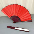 Folding Fan Anti-ben 10 Inches Faux Silk Cloth Handheld Chinese Fan. 