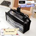 Six Layer Large Capacity Pencil Bag Aesthetic Transparent Pen Case Stationery Cosmetic Storage Girl Pencil Pouch School Supplies. 
