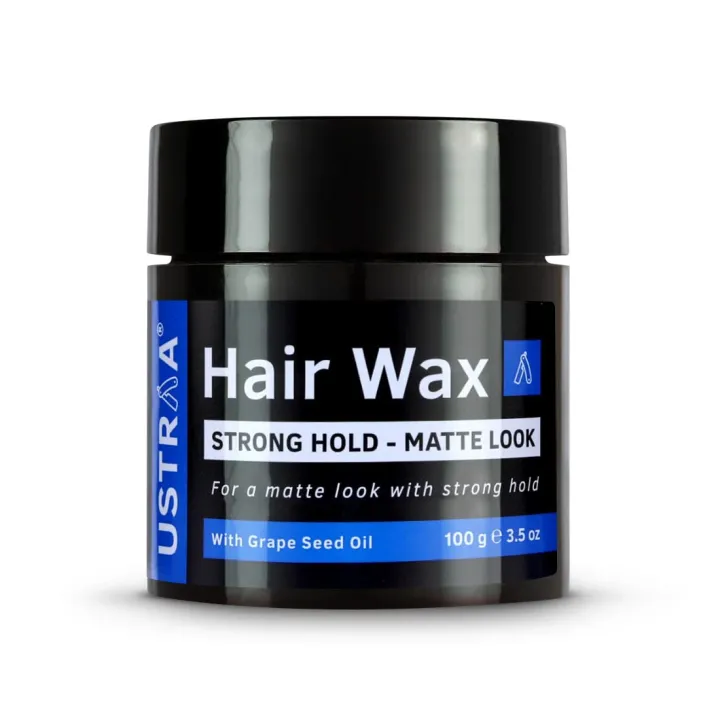 Ustraa Strong Hold Hair Wax Matte Look 100g