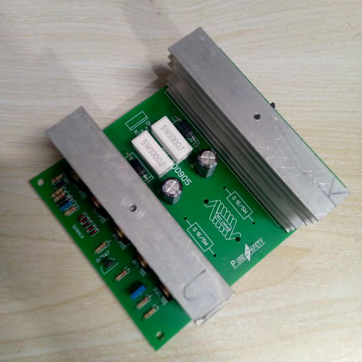 IPS 5 MOSFET Board 800VA BANGLADESHI Circuit MOSFET Board Circuit Total 10 MOSFET In Circuit With Alluminum Heatsinks 5 MOSFET Adapters Board
