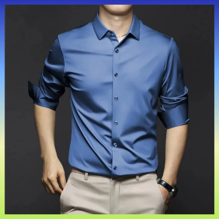 Men's%20Stylish%20&%20Fashionable%20Trendy%20Good%20Looking%20Long%20Sleeve%20Formal%20Shirt%20-%20Image%202