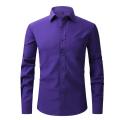 Men Spring Summer US Size Formal Dress Shirt Boys Oversize Orange Green Long Sleeve Casual Button Single Breasted Shirt Xxxl.