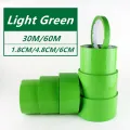 Solid Color Transparent Green Adhesive Tape Mounting Packing Fashion Tape High Viscosity Sealing Positioning Colorful Carton Tap. 