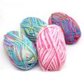 2pcs Random Thread Strings Cotton Blended Yarn Beautiful Mix Colors for Hand Knitting Doll Sweater Colorful. 