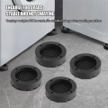 NAMUNY Washer Anti Vibration Pads Noise Reduction Anti Vibration Mat Washing Machine Foot Pads Elastic Washer Stabilizer Pads.