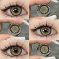 Ksseye Diamond/Norko Brown Contact Lens Cosmetic Contacts Lens & Kit Box k100. 