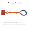 Adjustable Universal Mobile Phone Lanyard Holder Wrist Strap Short Sling Outdoor Sports Convenient Safety Mobile Phone Anti-Drop Rope Bracelets.