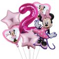 1set Mickey Minnie Balloons Baby Shower Birthday Party Decorations 32inch Number Cartoon Mickey Mouse Balloon Kids Toys Globos. 