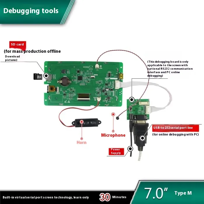 7-inch%201024%20*%20600%208P%20interface%20Guangzhou%20Dacai%20intelligent%20voice%20recognition%20control%20interactive%20series%20LCD%20display%20screen%20-%20Image%203
