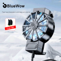 BlueWow X16 Mini Universal Mobile Phone Cooling Fan Radiator Turbo Hurricane Game Cooler Cell Phone Cool Heat Sink For Xiaomi/IPhone/Samsung. 